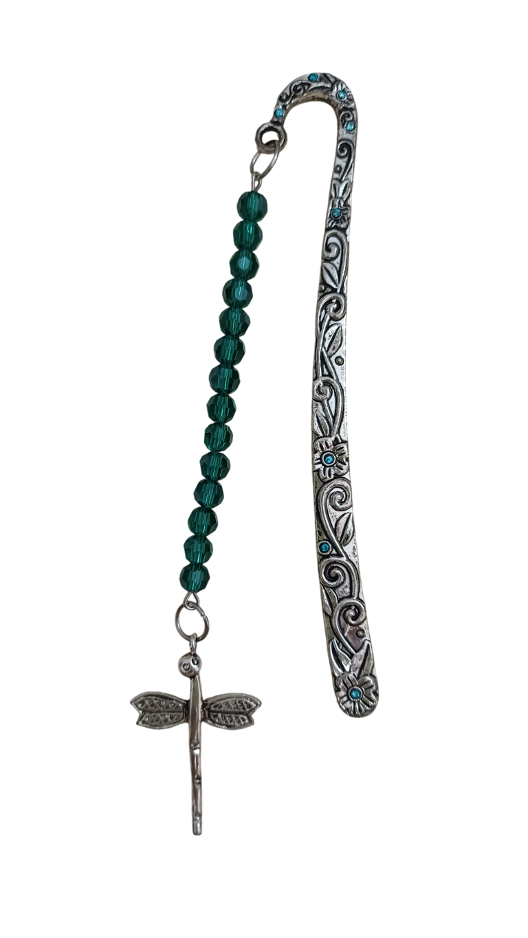 Emerald Beads with Dragonfly-Photoroom