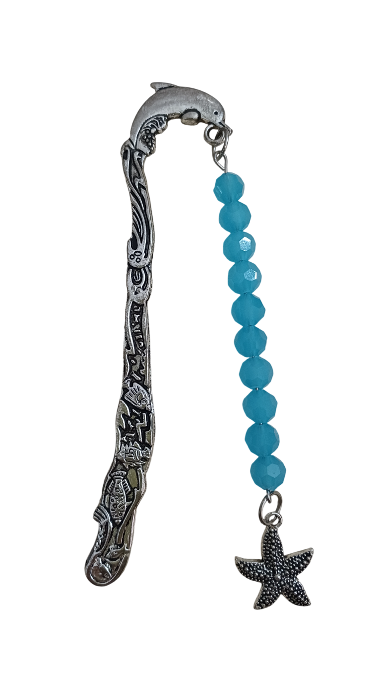 Light Blue Beads with Starfish-Photoroom