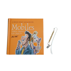 Little Book & Handmade Mini Bookmark Set: Mobiles, They drive us Crazy! By Helen Exley