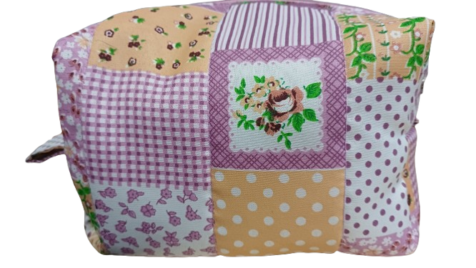 Quilted Patchwork Zipper Pouches - Image 15