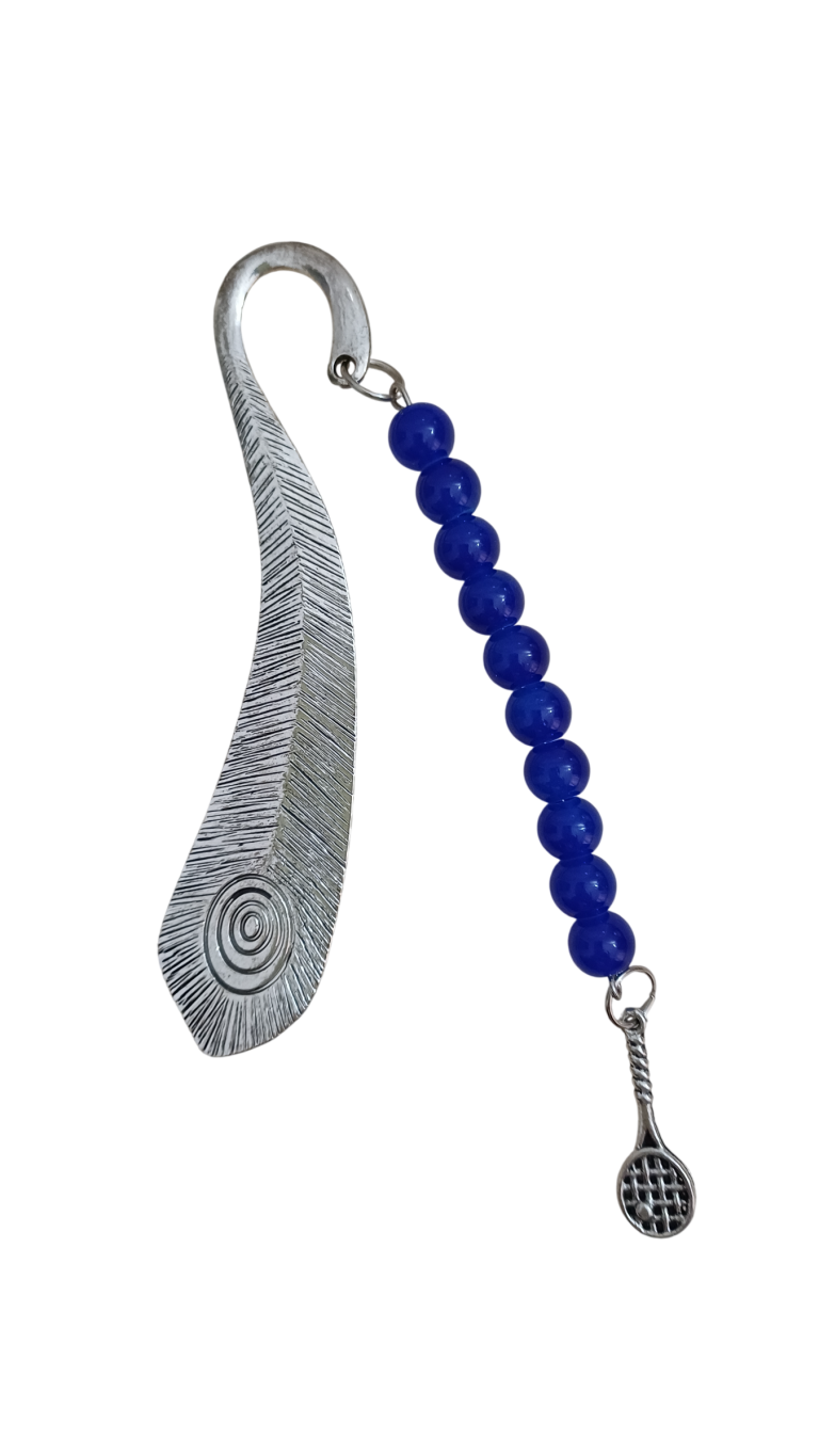 Royal Blue Beads with Tennis Raquet-Photoroom