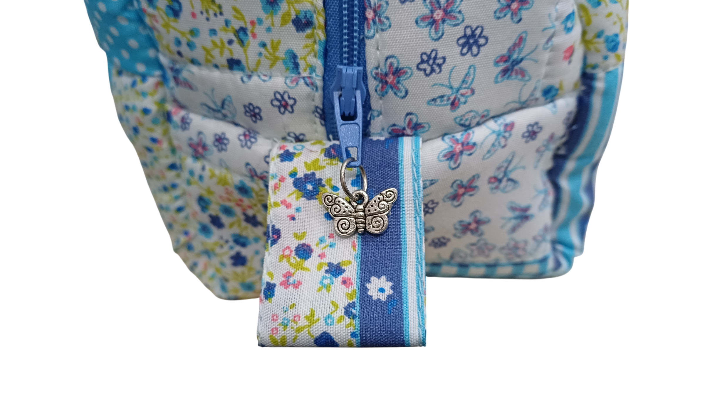 Quilted Patchwork Zipper Pouches - Image 6