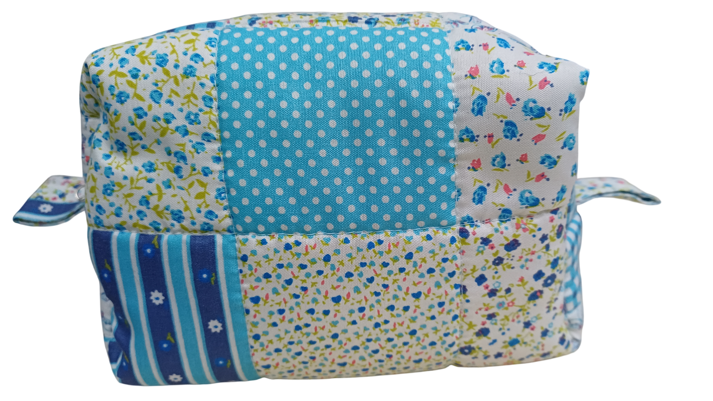 Quilted Patchwork Zipper Pouches - Image 7