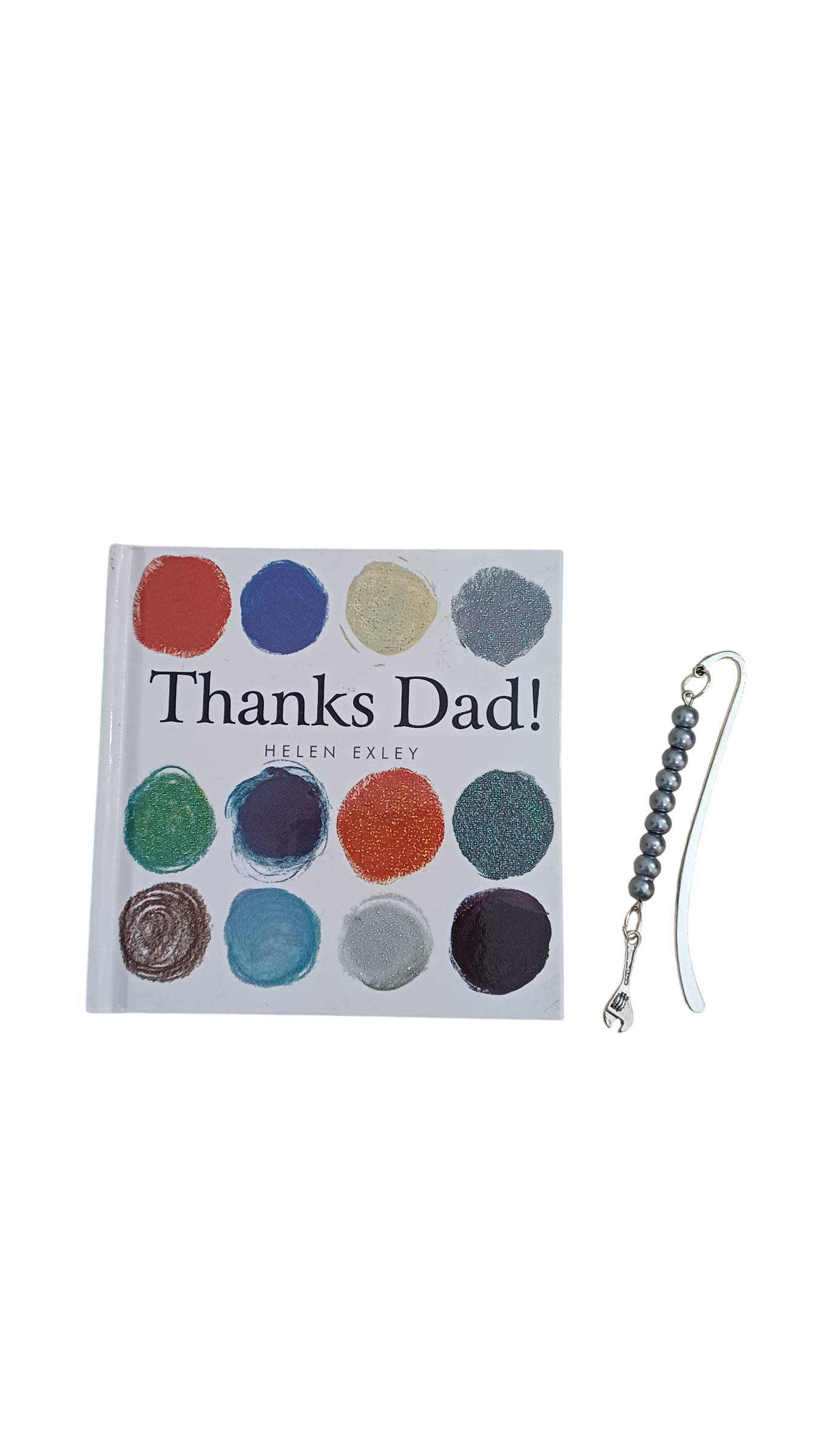 Little Book & Handmade Mini Bookmark Set: Thanks Dad! By Helen Exley